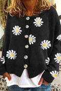 R&B | Elegante und Lässige Winter Strickjacke