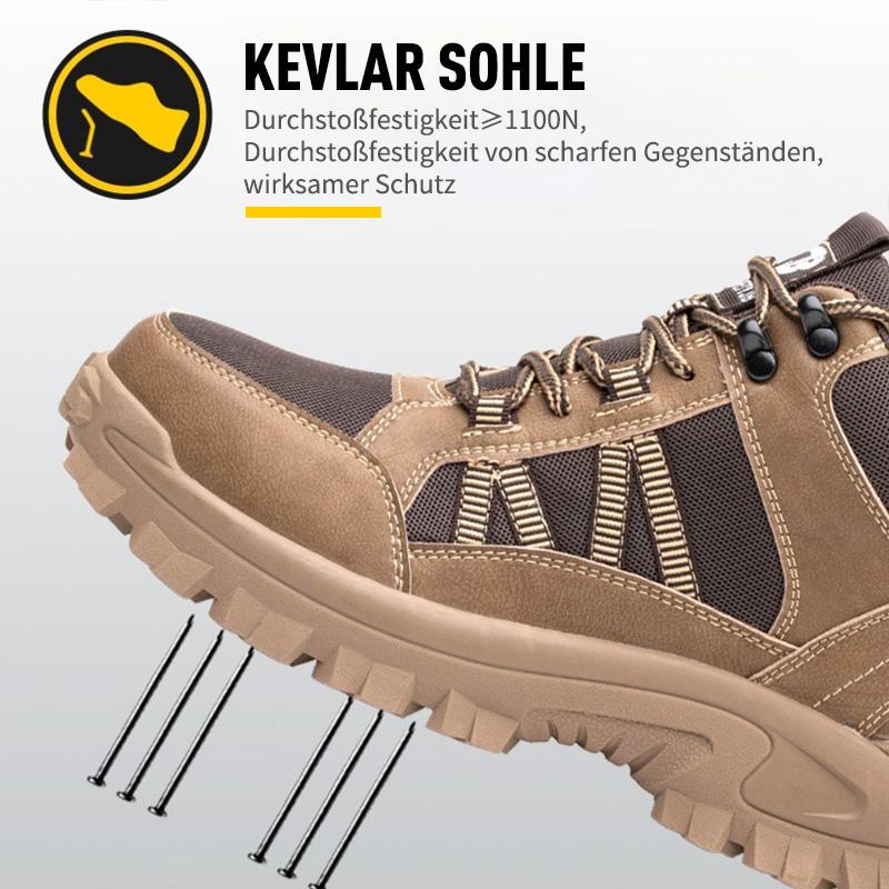 Durchtrittsichere und modische Mid-Top-Arbeitsschuhe Heidi Mode