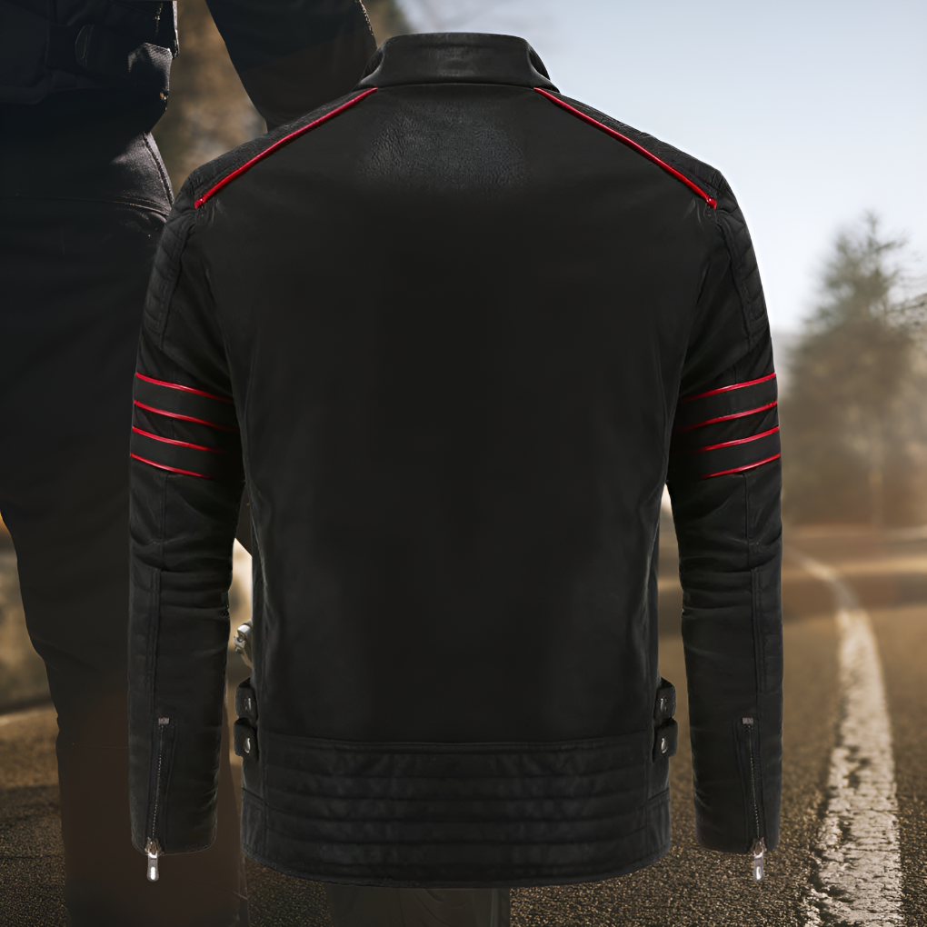 R&B | Luxuriöse Lederjacke für Herren