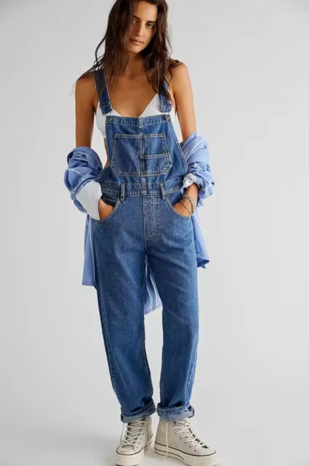 R&B | Lockerer Jeans-Overall