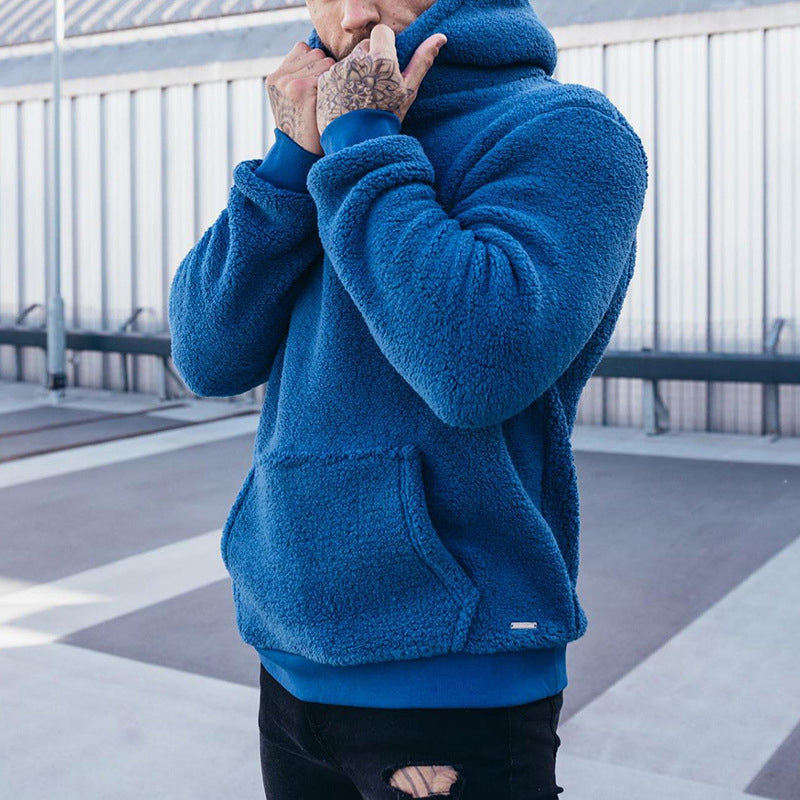 R&B | Kuscheliger Kapuzenpullover - Plüsch Hoodie für Alltag & Freizeit