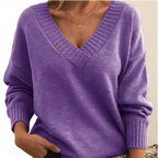 R&B | Pullover Winter V-Ausschnitt für Frauen