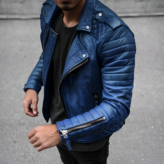 R&B | Lederjacke für Herren Douglas