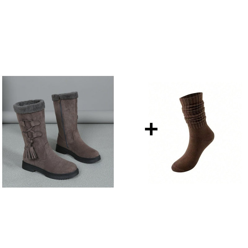 Rutschfeste Damen-Winterboots R&B R&B