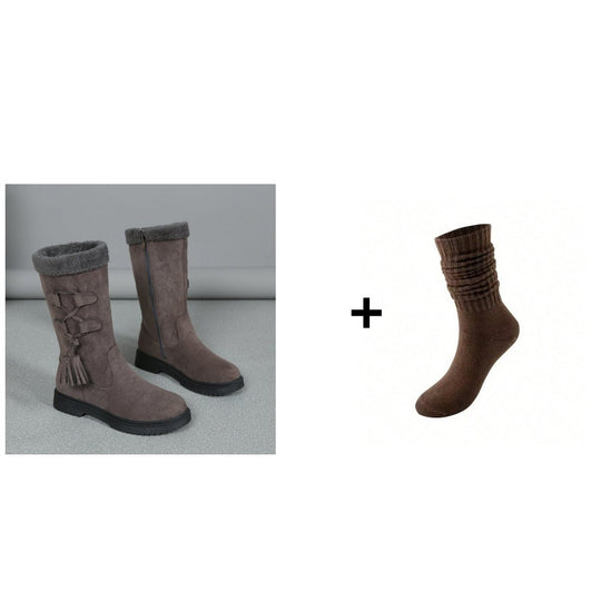 Rutschfeste Damen-Winterboots R&B R&B