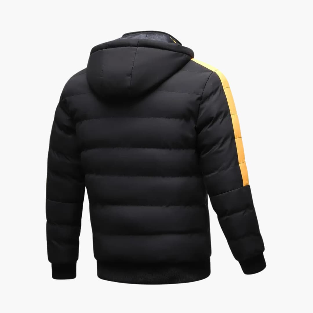 R&B | Wendbare Winterjacke mit Kapuze für Männer