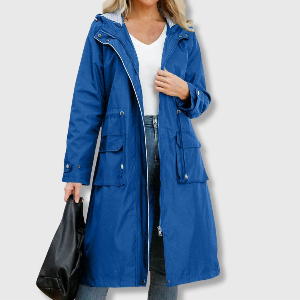 R&B | Lange Jacke mit Klassischer Silhouette