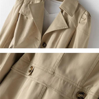 R&B | Eleganter Lange Trenchcoat für Frauen
