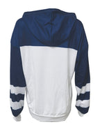 R&B | Colorblock-Hoodie mit Anker-Print