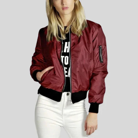 R&B | Jacke mit O-Ausschnitt