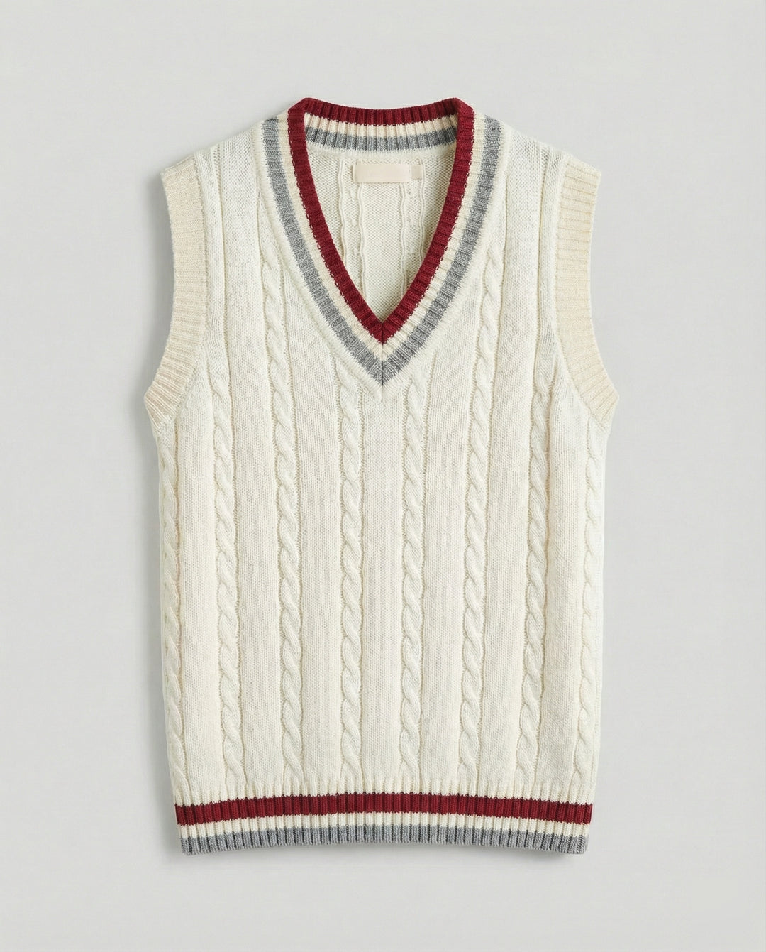 R&B | Ärmelloser Pullover Von Old Money