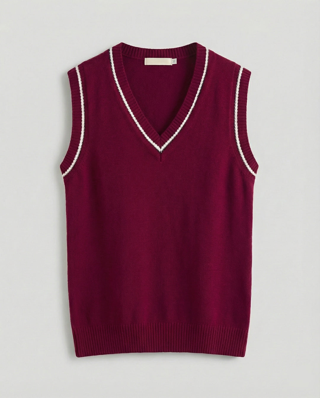 R&B | Ärmelloser Pullover Von Old Money