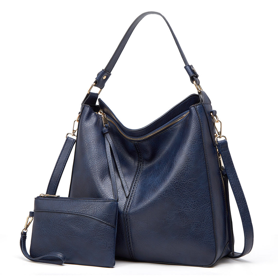 R&B | Vintage-Inspirierte Leder Hobo-Tasche