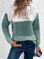 R&B | Eleganter Langarm Pullover mit Fallenden Schultern