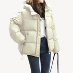 R&B | Damen Hoodie Pufferjacke
