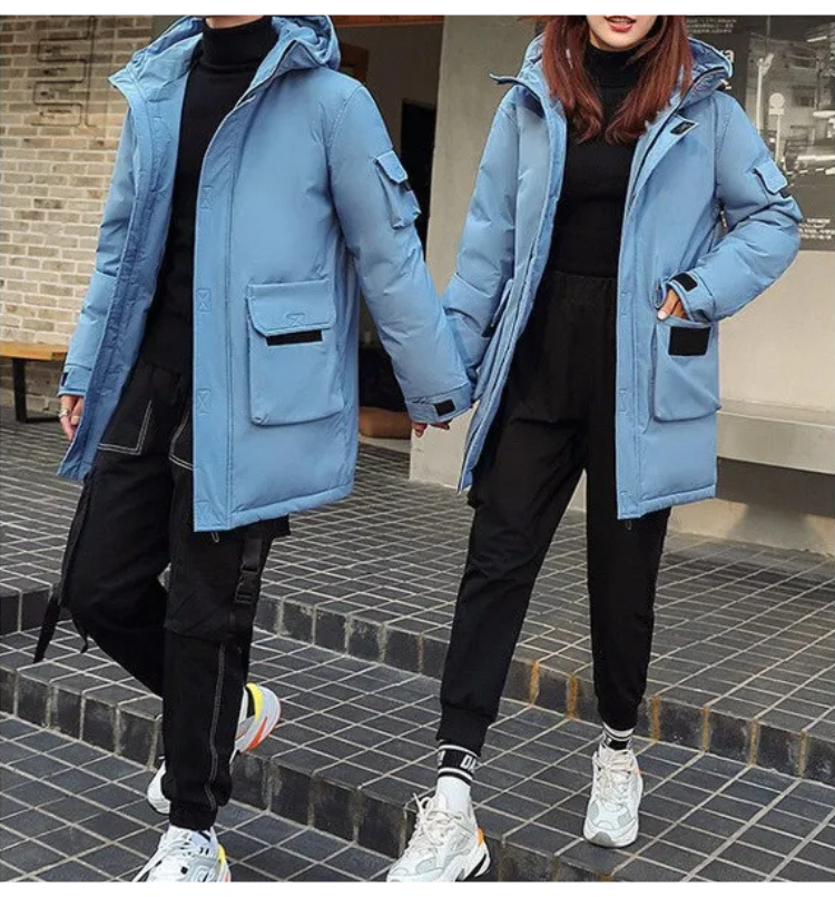 R&B | delige winterparka set - isolierte Jacke mit Kapuze für Damen