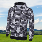 R&B | Camouflage Kapuzenpullover