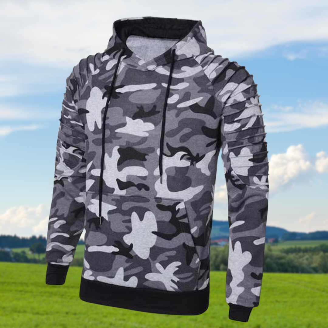 R&B | Camouflage Kapuzenpullover