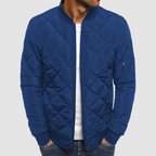R&B | Herren Bomber Steppjacke - Reißverschluss vorne & Taschen an den Ärmeln