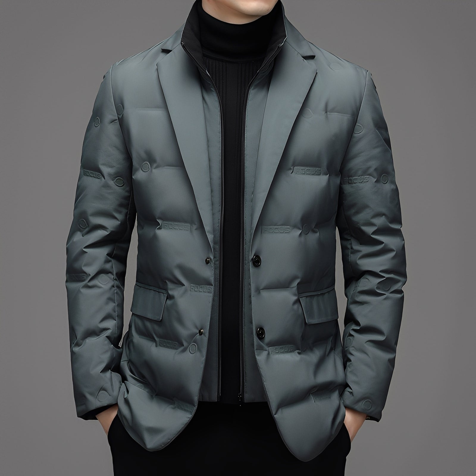R&B | Lässige, elegante Daunenjacke für Herren