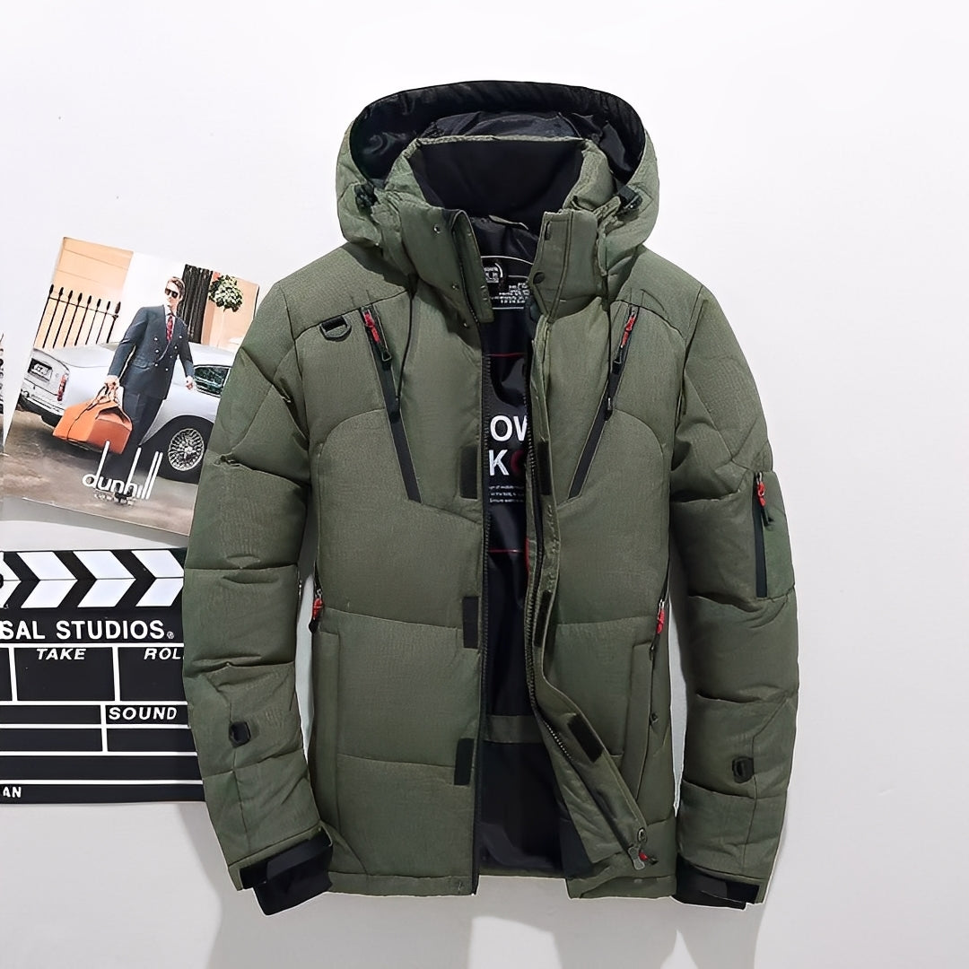 R&B | Moderne, Dicke Winterjacke für Männer