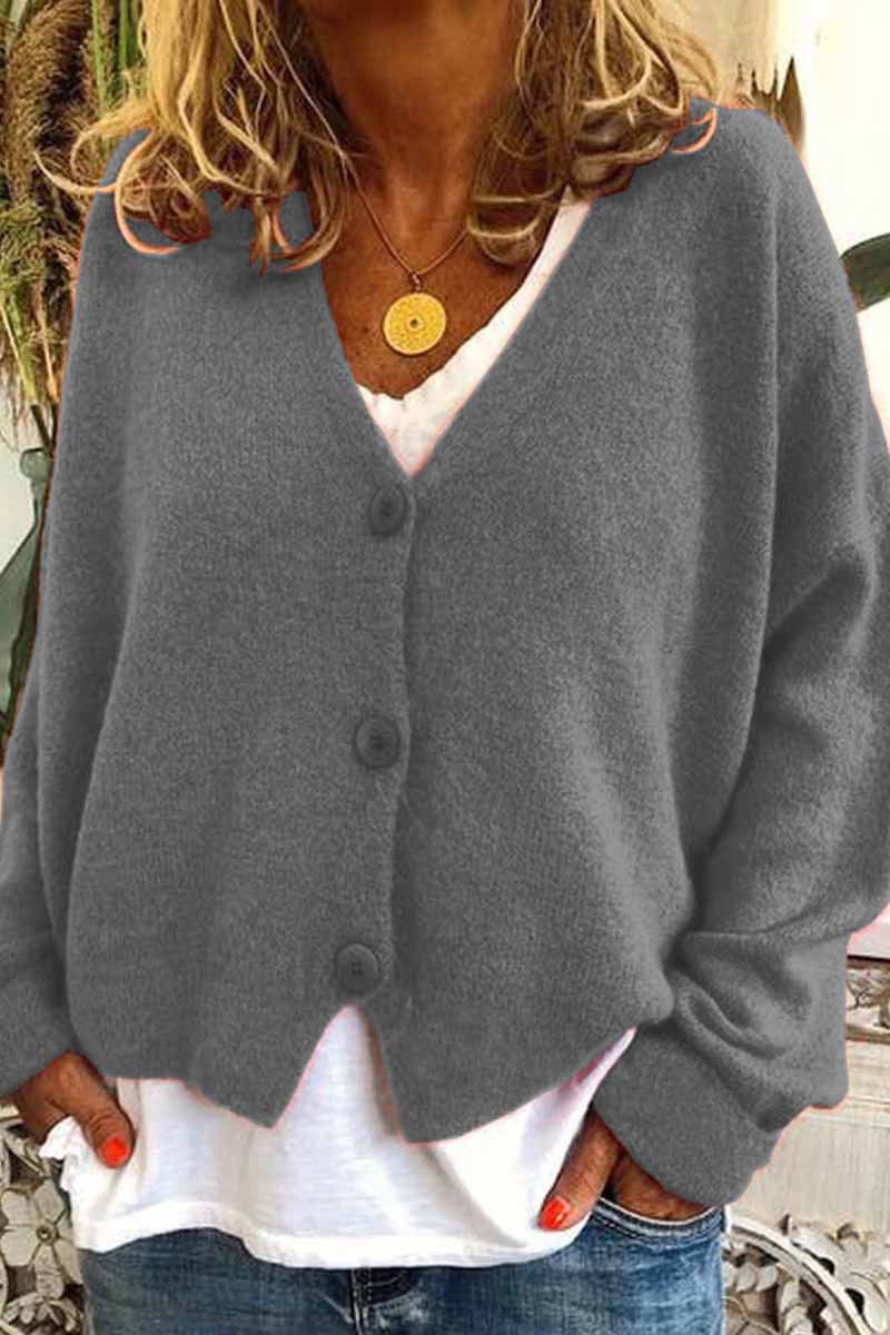 R&B | Stilvolle und Elegante Winter Strickjacke