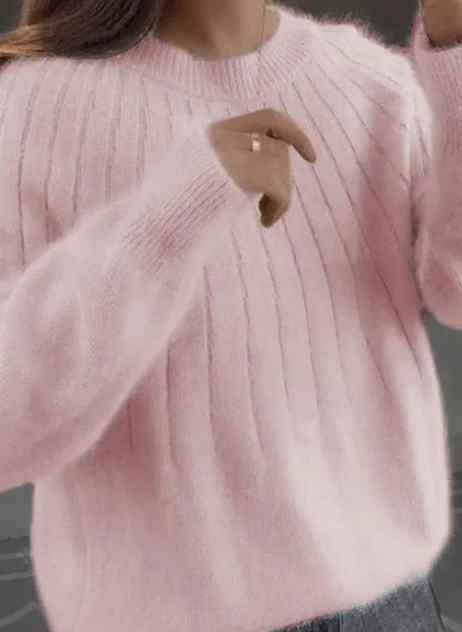 R&B | Flauschiger Strickpullover