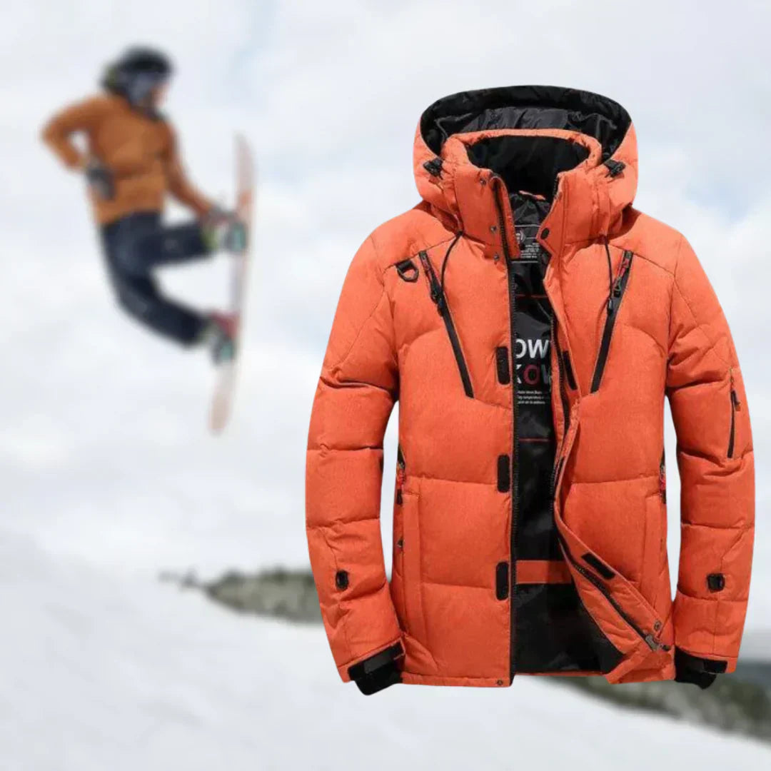 R&B | Hochwertige Winterjacke mit Abnehmbarem Hut
