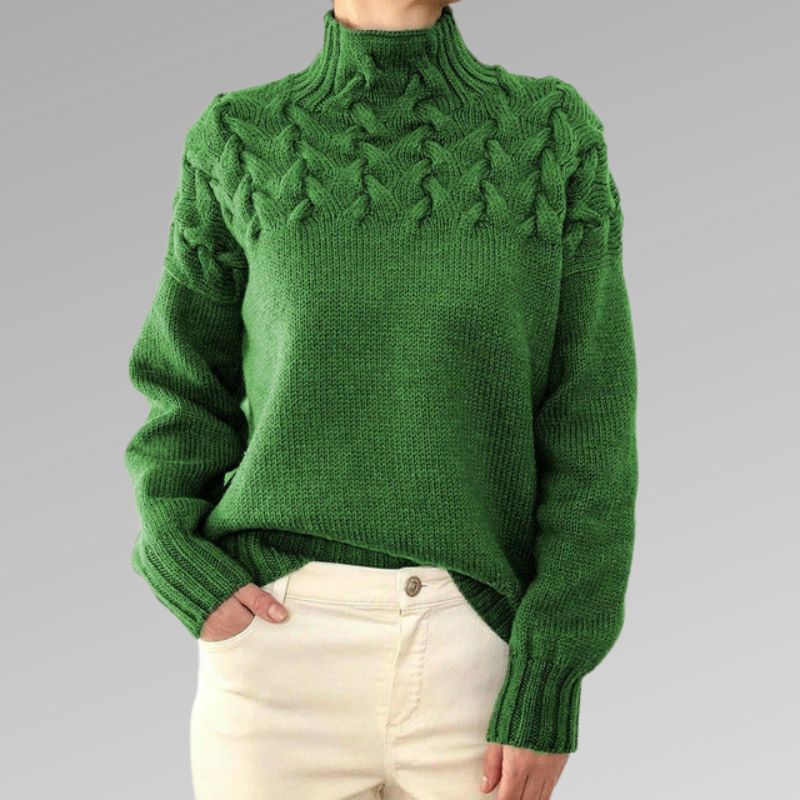 R&B | Hochkragen Strickpullover