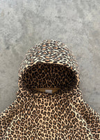 R&B | Leopardenmuster Hoodie und Jogginghose Set für Damen