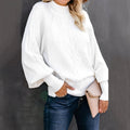R&B | Eleganter, Lässiger Damen-Rollkragenpullover