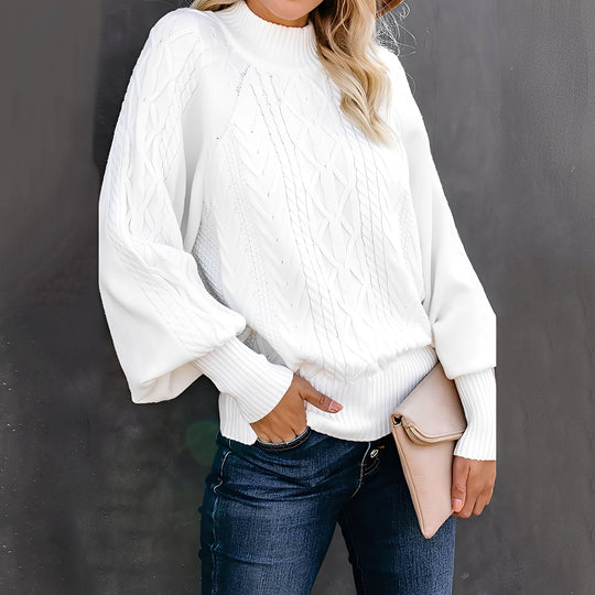 R&B | Eleganter, Lässiger Damen-Rollkragenpullover