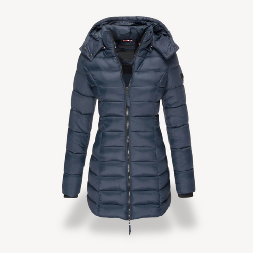 R&B | Damen Pufferjacke mit Kapuze