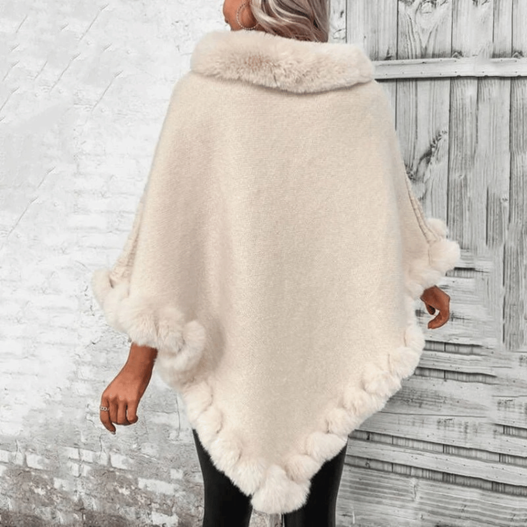 R&B | Weich Gewebter Poncho