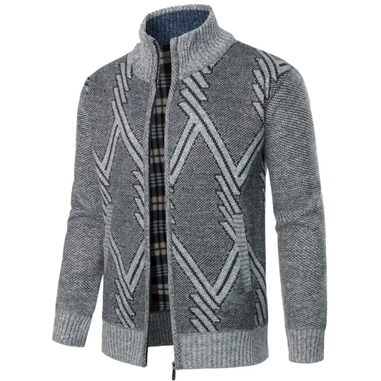 R&B | Trendig Gestrickte Strickjacke für Männer