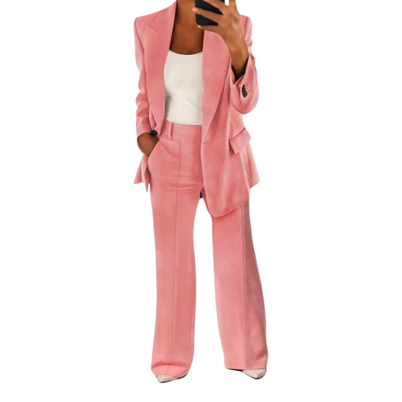 R&B | Elegante Damenjacke Mit Doppelknöpfen