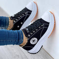 R&B |Bequeme Schnürschuhe mit dicker Sohle