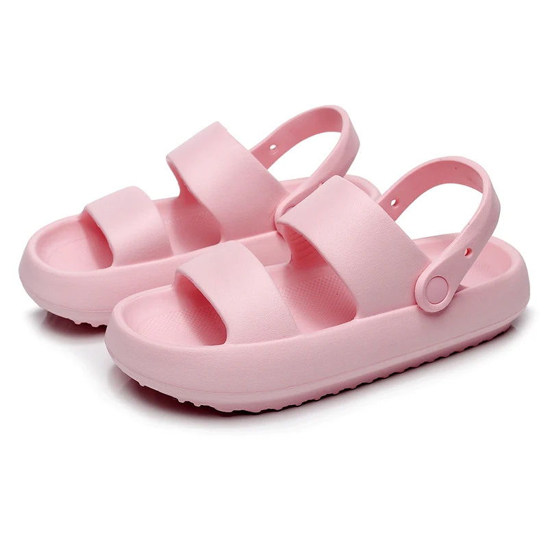 R&B | Orthopädische Sandalen Comfort Plus Pantoletten mit Doppelriemen Gepolsterte, Lässige Slip-On-Sandalen