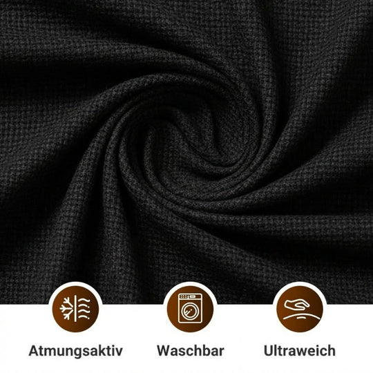 Herren Lockerer Waffelstrick-Zweiteiler