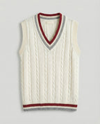 R&B | Ärmelloser Pullover Von Old Money