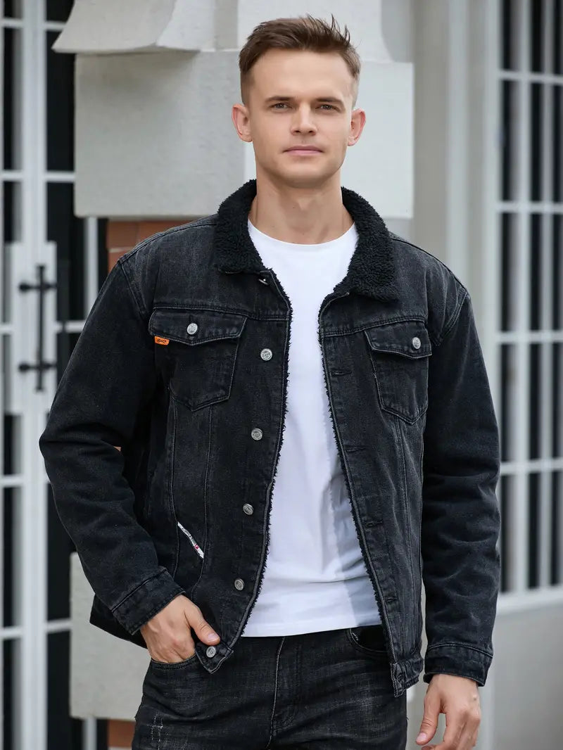 R&B | Jeansjacke Casual für Herren