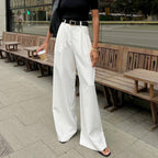 R&B | Hochgeschnittene Hose mit Weitem Bein