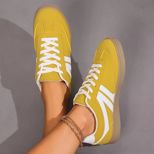 R&B | Bequeme Damensneaker In Einfarbigen Farben