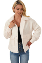 R&B | Weiche Teddyjacke mit Taschen Komfortabel und Trendy Perfekt für Den Alltag