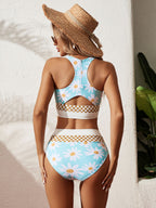 R&B | Großer Bikini mit geteiltem Reißverschluss