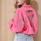 R&B | Zeitgenössische Denim Jacke mit Kragen