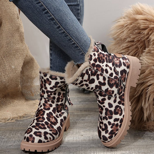 Damen-Winterstiefel aus Wolle R&B R&B