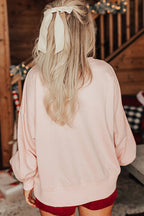 R&B | Weihnachtsmann Pailletten Lässiges Lockeres Sweatshirt