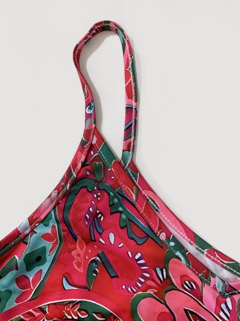 R&B – Ärmelloses Cami-Kleid Im Urlaubsstil