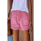 R&B | Denim-Shorts mit hoher Taille